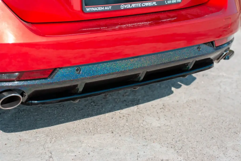 Rear Splitter(with diffuser) compatible with Peugeot 508 Benzyna Mk2
