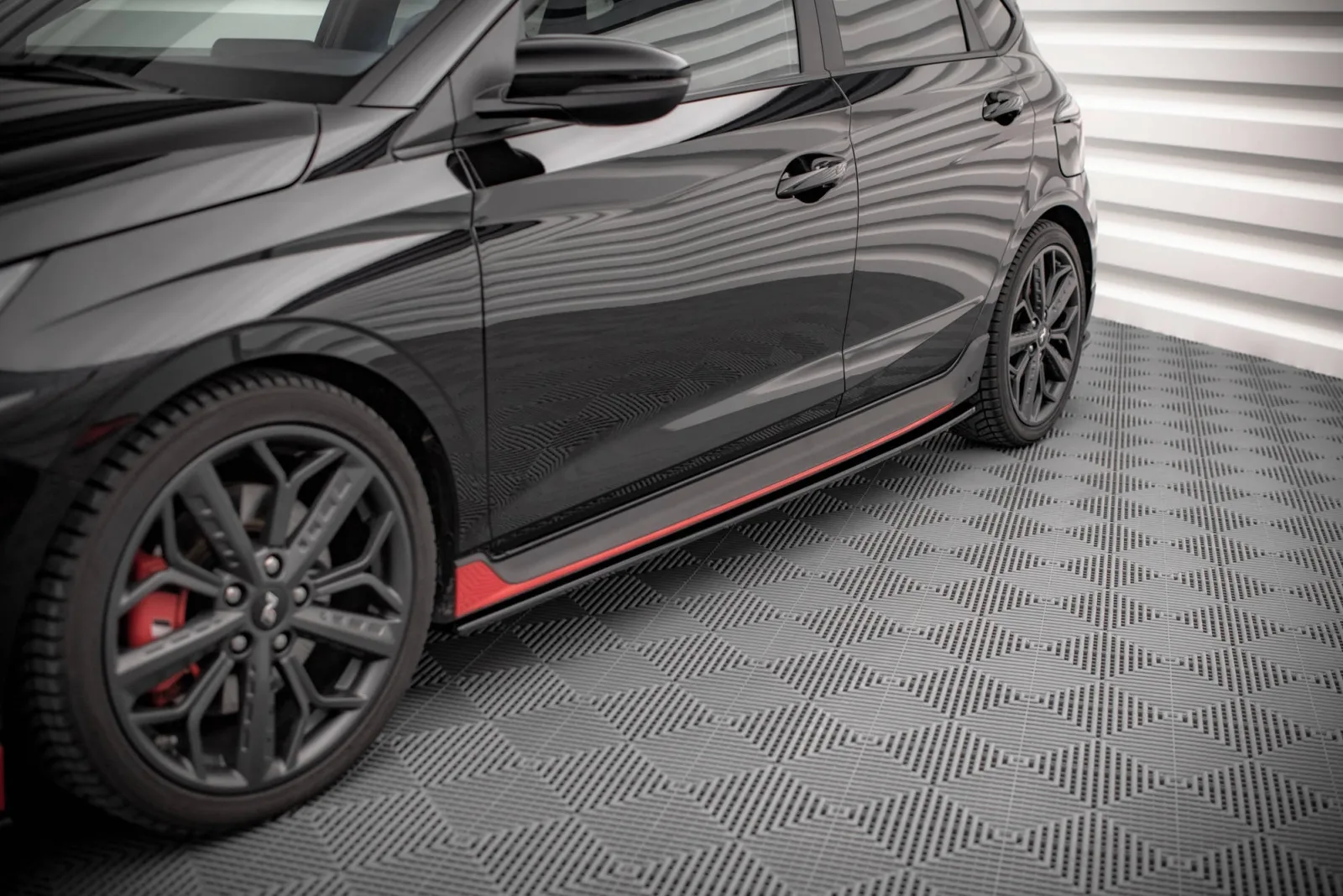 Side Skirts Diffusers compatible with Hyundai I20 N Mk3