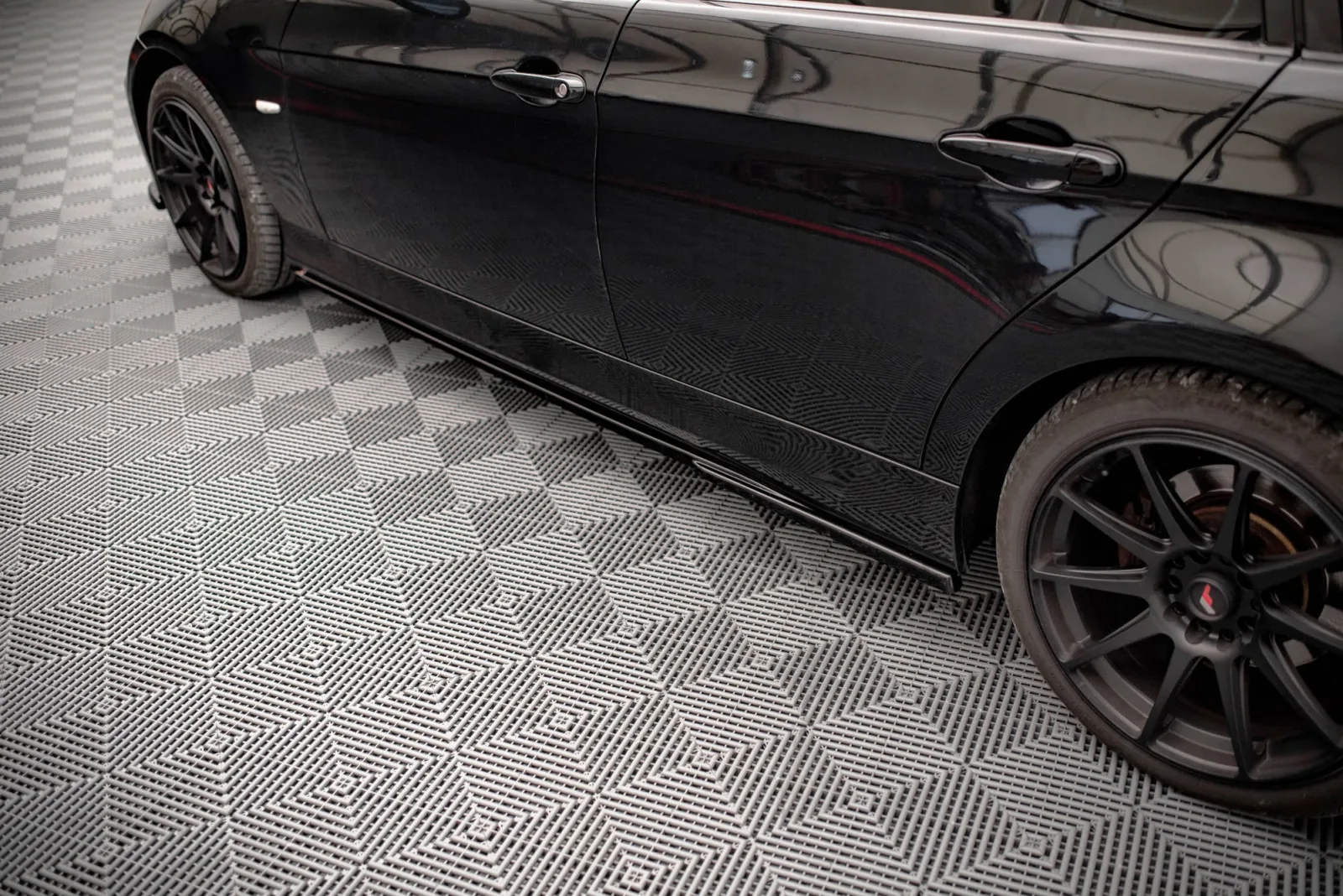 Side Skirts Diffusers compatible with BMW 3 E90