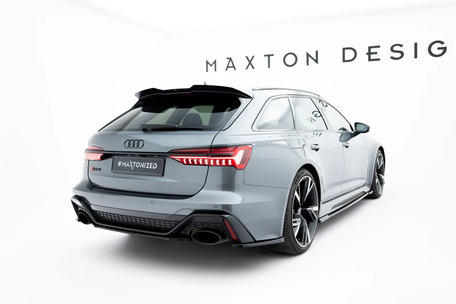 Rear Splitter compatible with Audi RS6 C8 / C8 Facelift