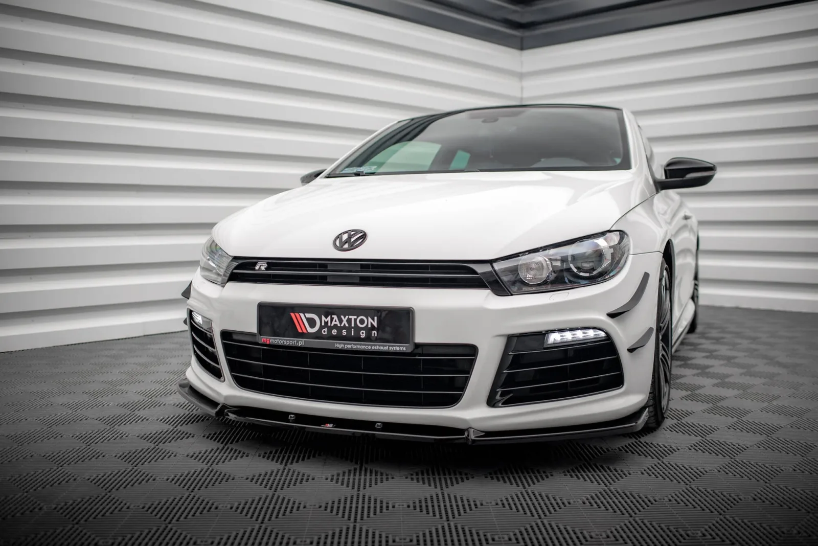 Front Splitter V.3 compatible with Volkswagen Scirocco R Mk3
