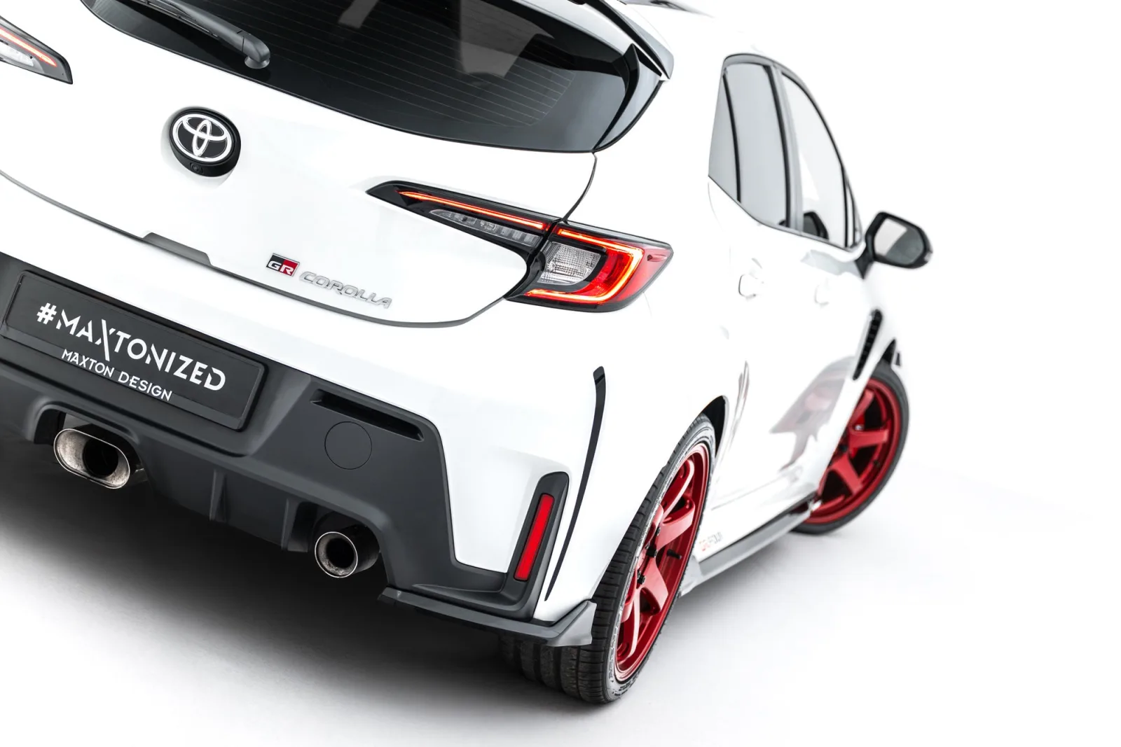 Rear Side Splitters V.2 compatible with Toyota GR Corolla Mk12