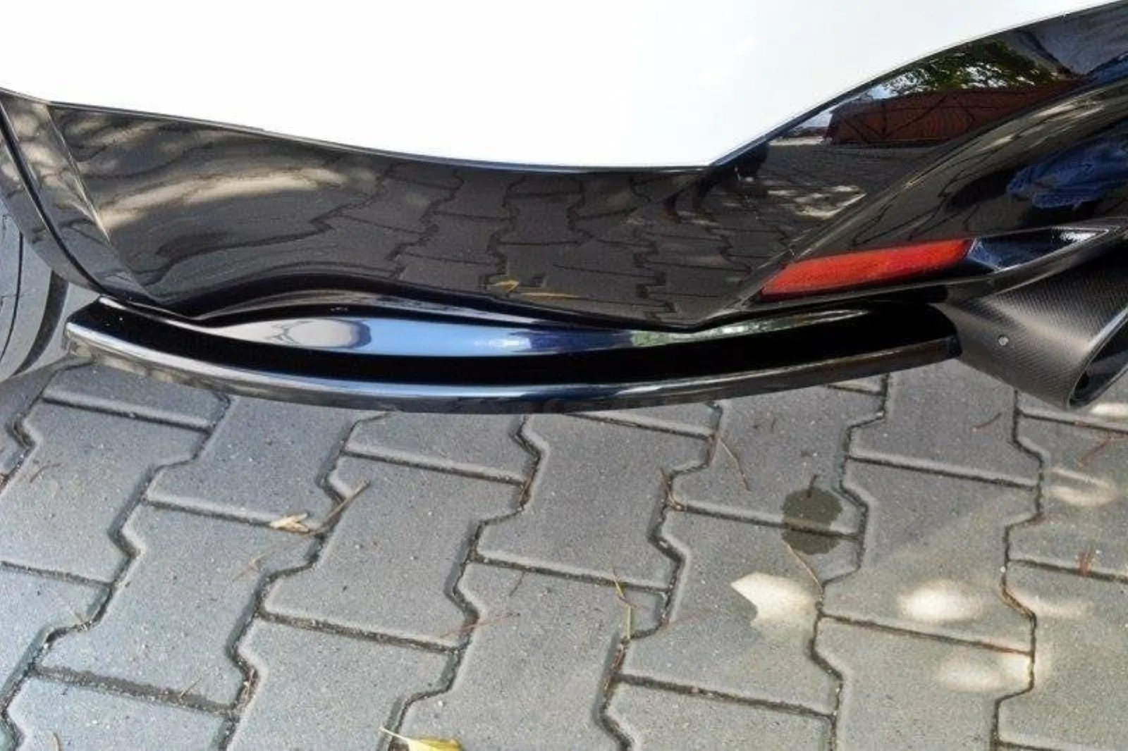 Rear Side Splitters compatible with INFINITI QX70