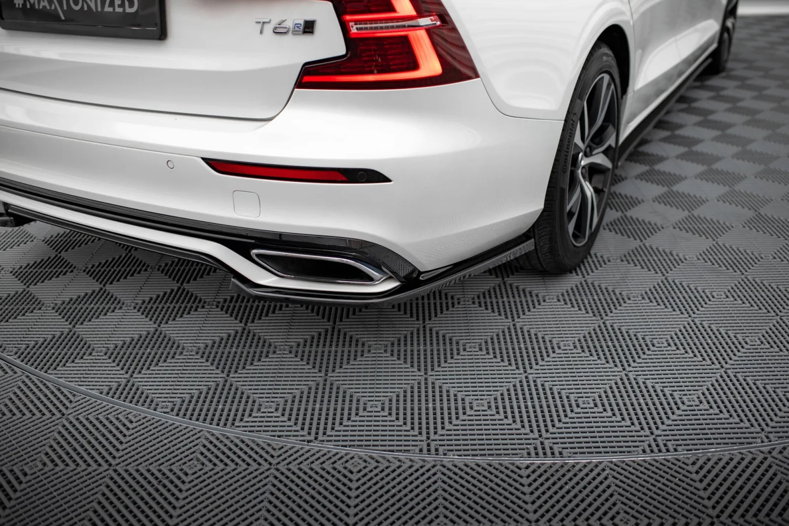 Rear Side Splitters compatible with Volvo S60/V60 R-Design Mk3