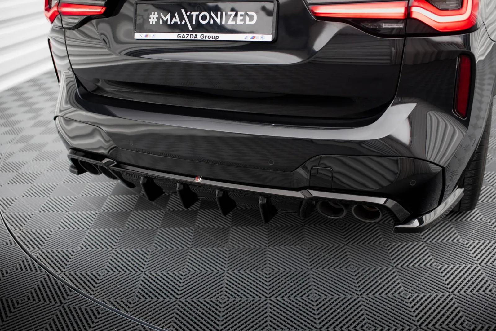 Rear Valance compatible with BMW X3 M F97 / F97 Facelift