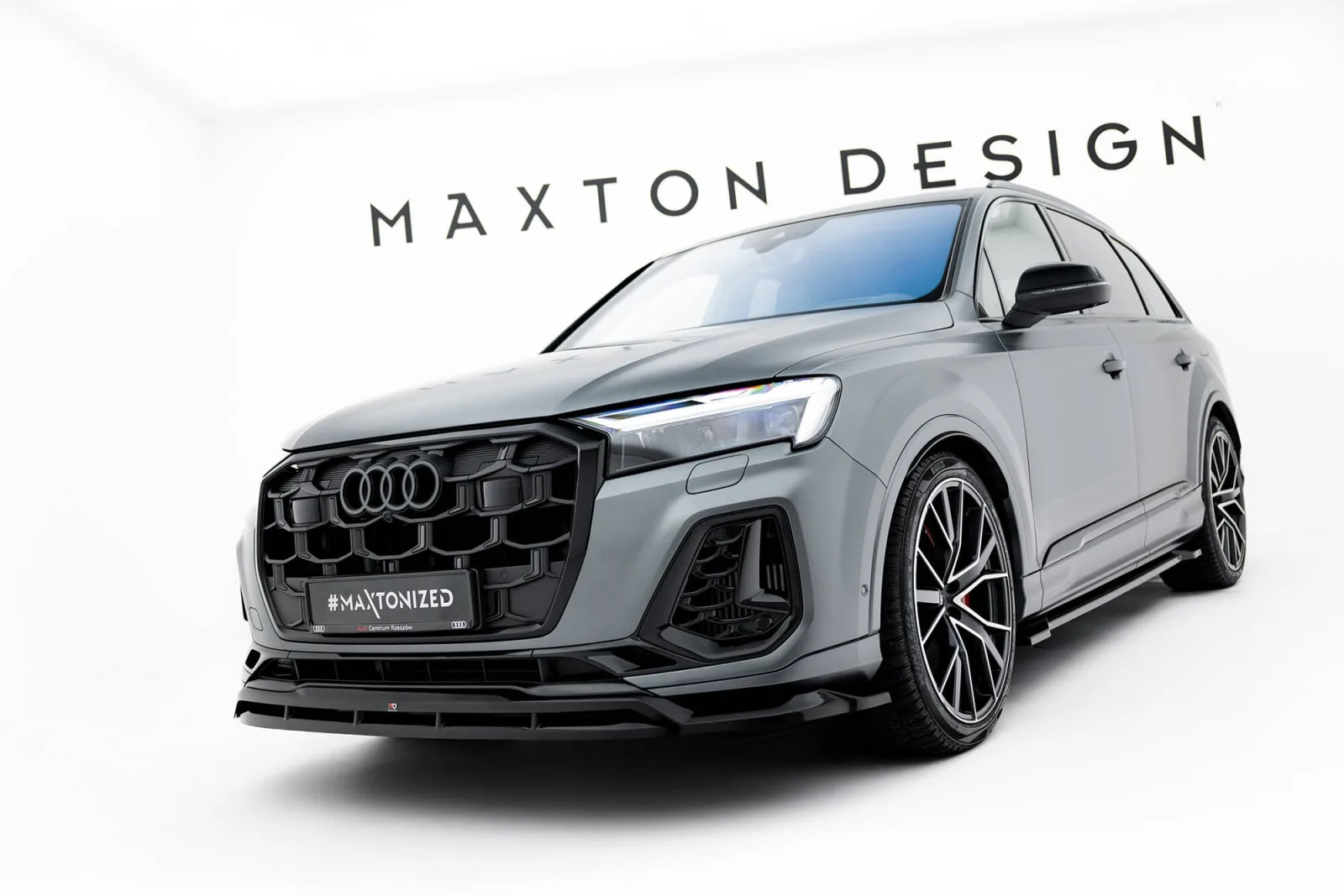 Front Splitter compatible with Audi Q7 S-Line Mk2 Facelift 2