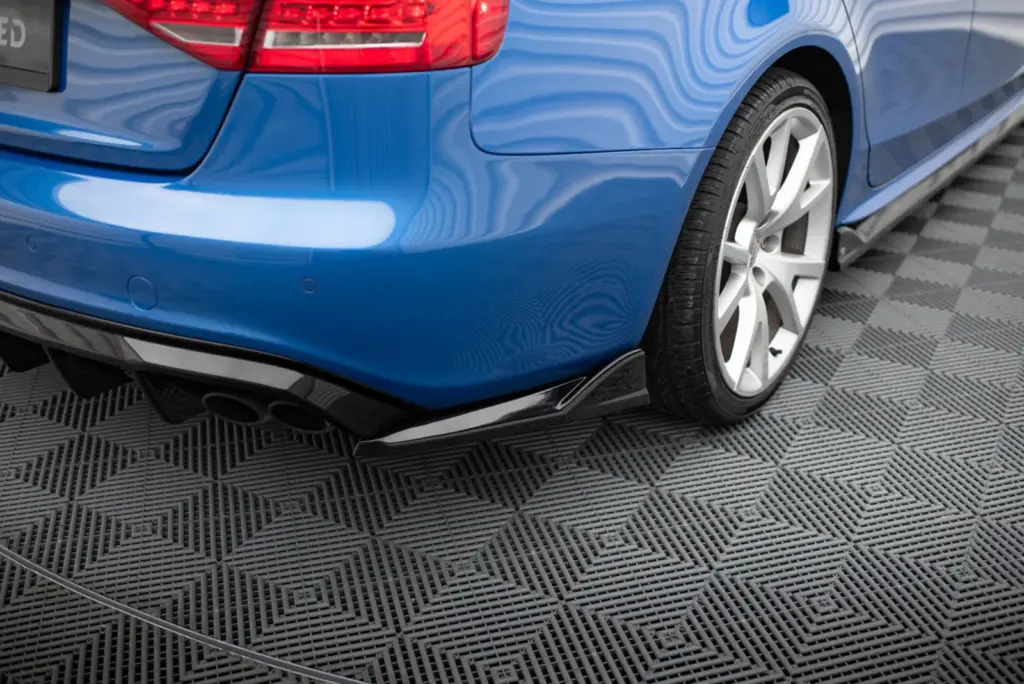 Rear Side Splitters V.2 compatible with Audi S4 / A4 S-Line Sedan B8