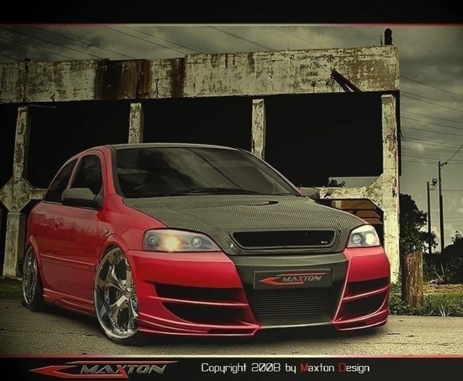 Front Bumper compatible with Opel Astra G