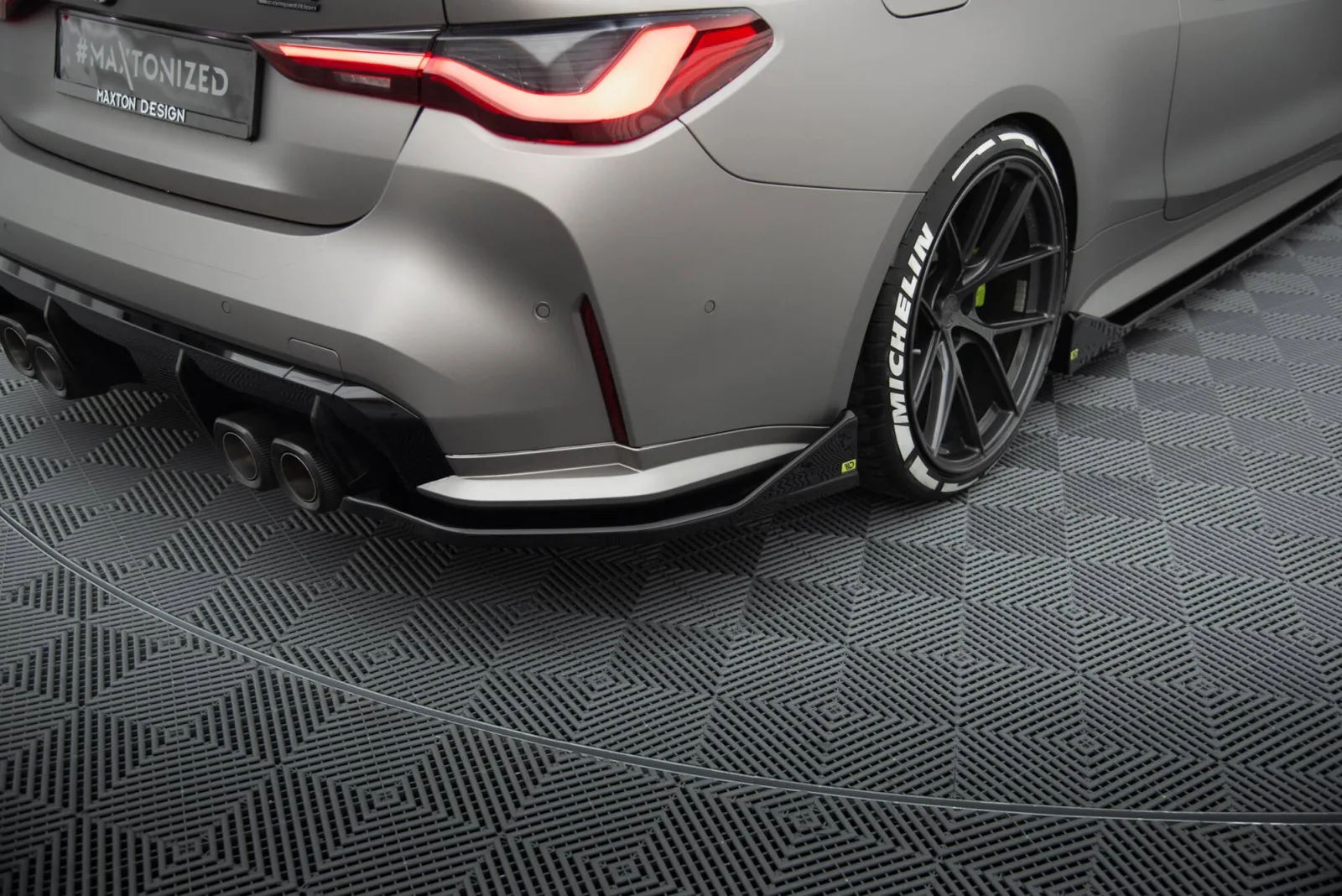 Rear Side Splitters V.3 CSL Look compatible with BMW M4 G82 / G82 Facelift