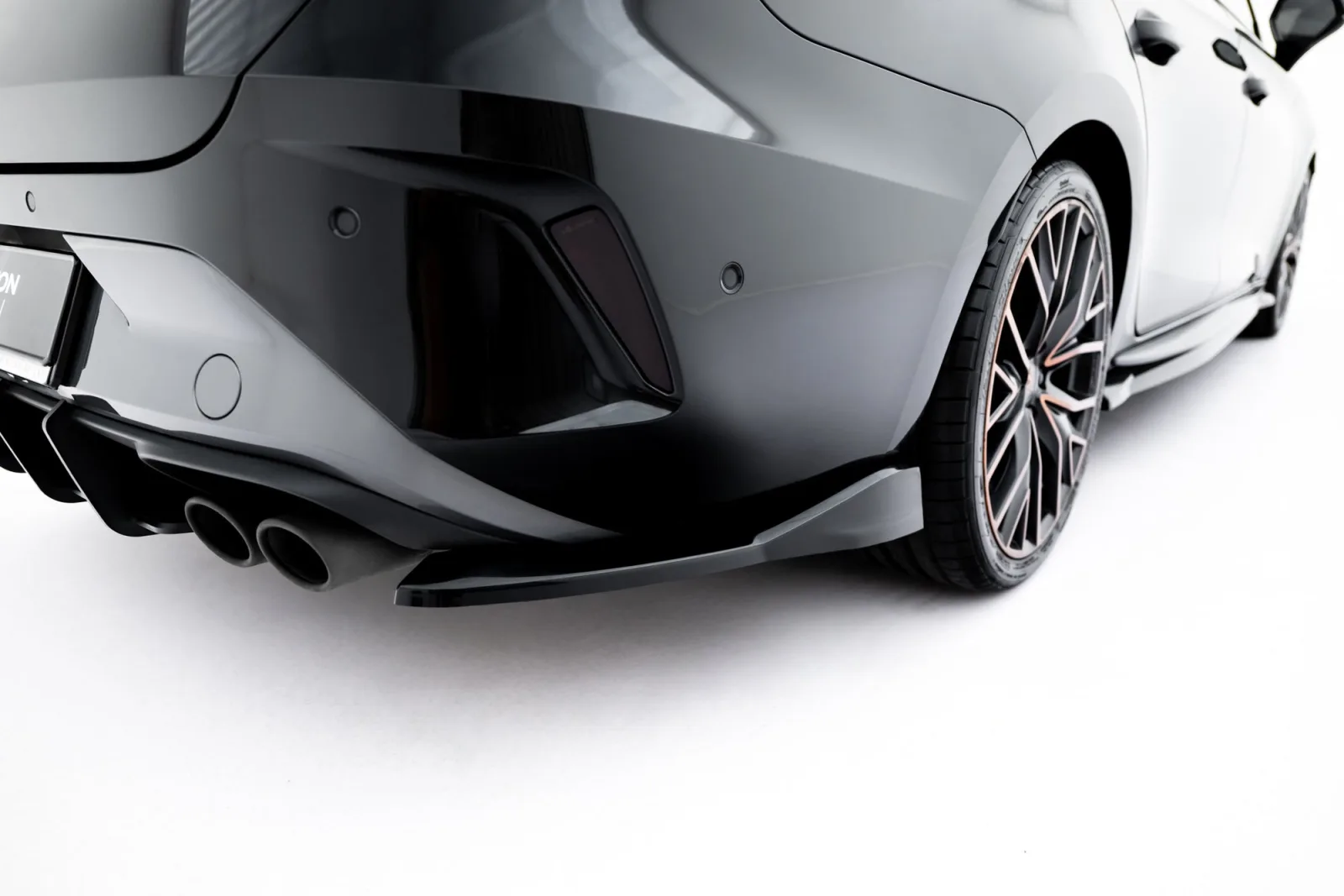 Rear Side Splitters V.3 compatible with Cupra Leon ST Mk1 Facelift