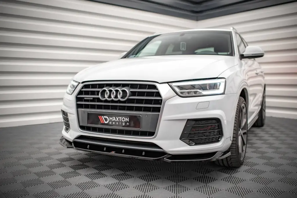 Front Splitter V.1 compatible with Audi Q3 Sport 8U Facelift