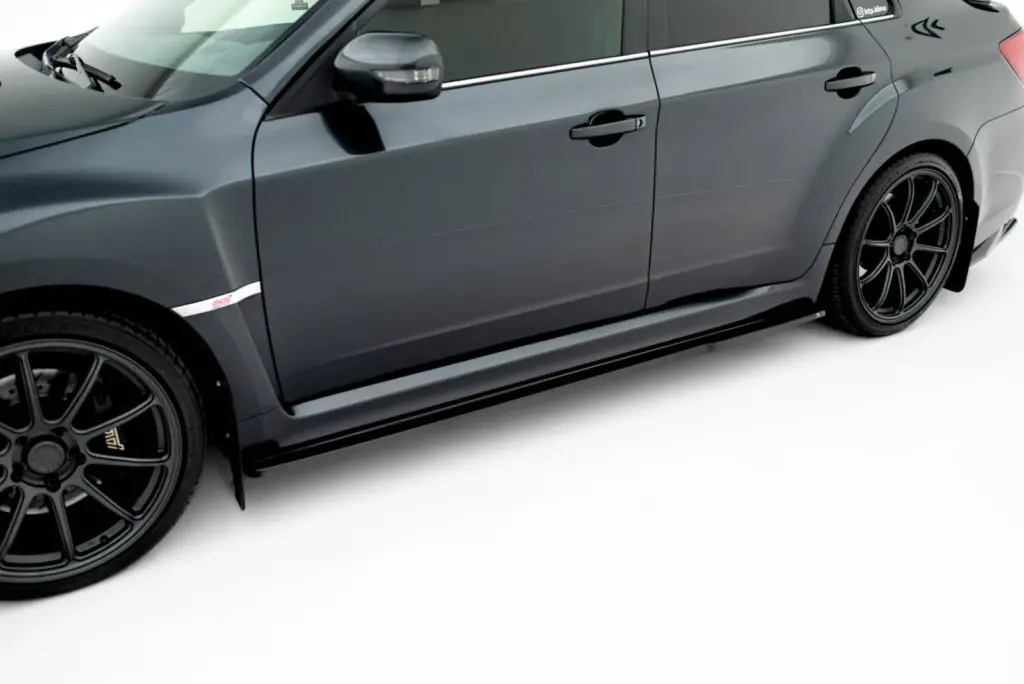 Side Skirts Diffusers V.1 compatible with Subaru Impreza WRX STI Mk3 Facelift
