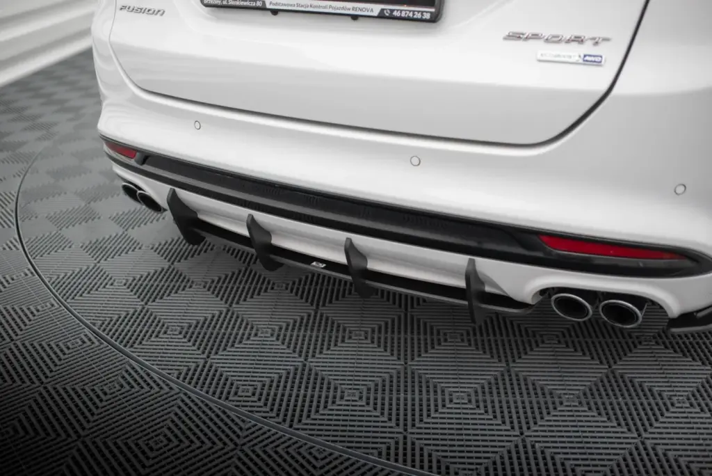 Rear Diffuser Street Pro compatible with Ford Mondeo Sport Mk5 Facelift / Fusion Sport Mk2 Facelift