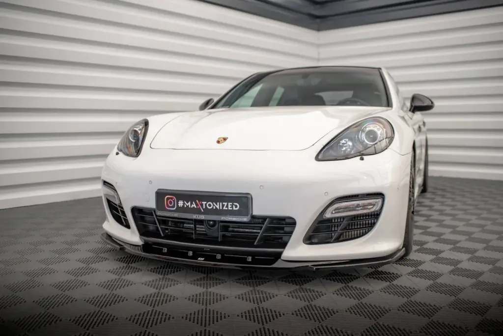 Front Splitter V.2 compatible with Porsche Panamera Turbo Sport Design Package 970