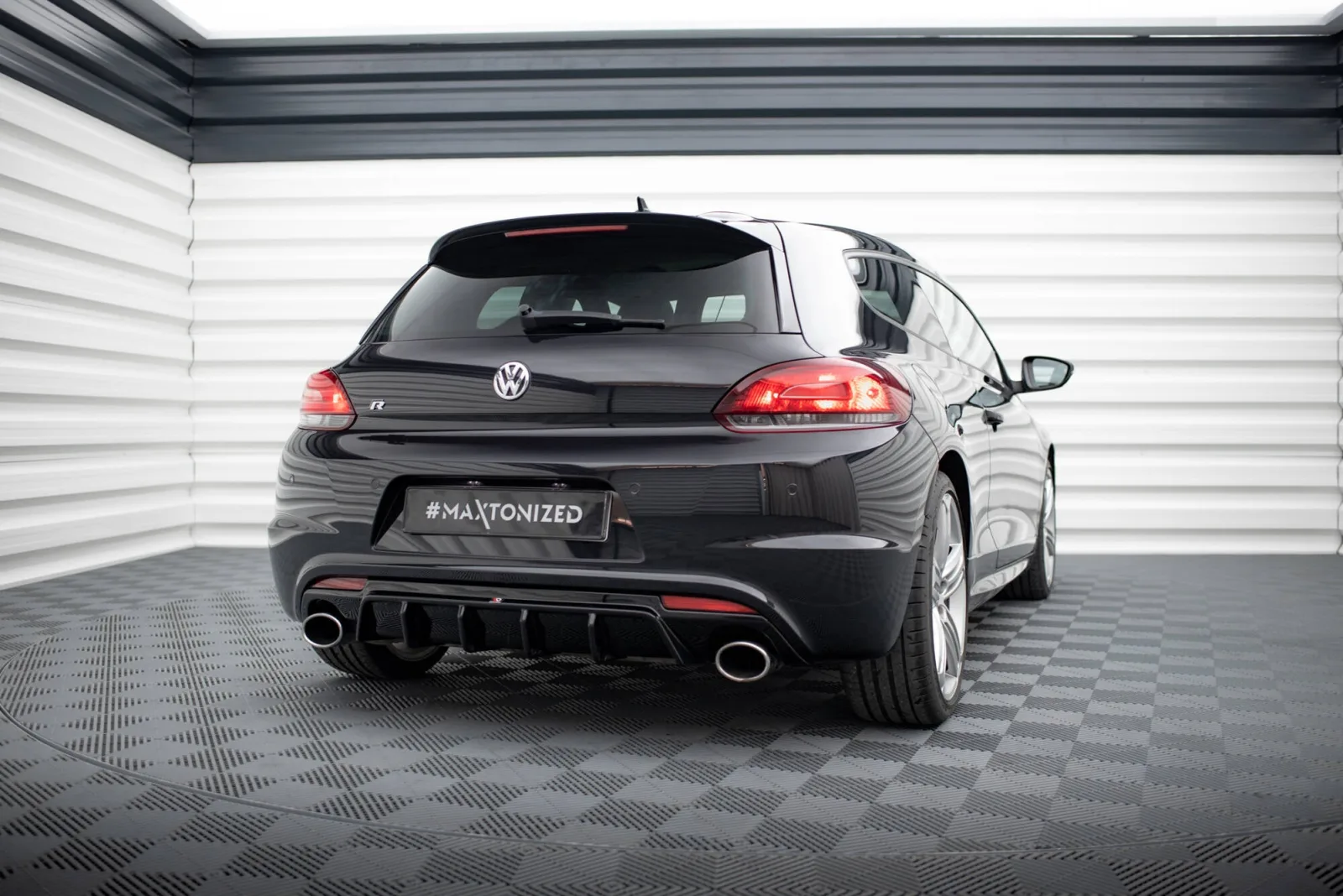 Rear Valance V.2 compatible with Volkswagen Scirocco R Mk3