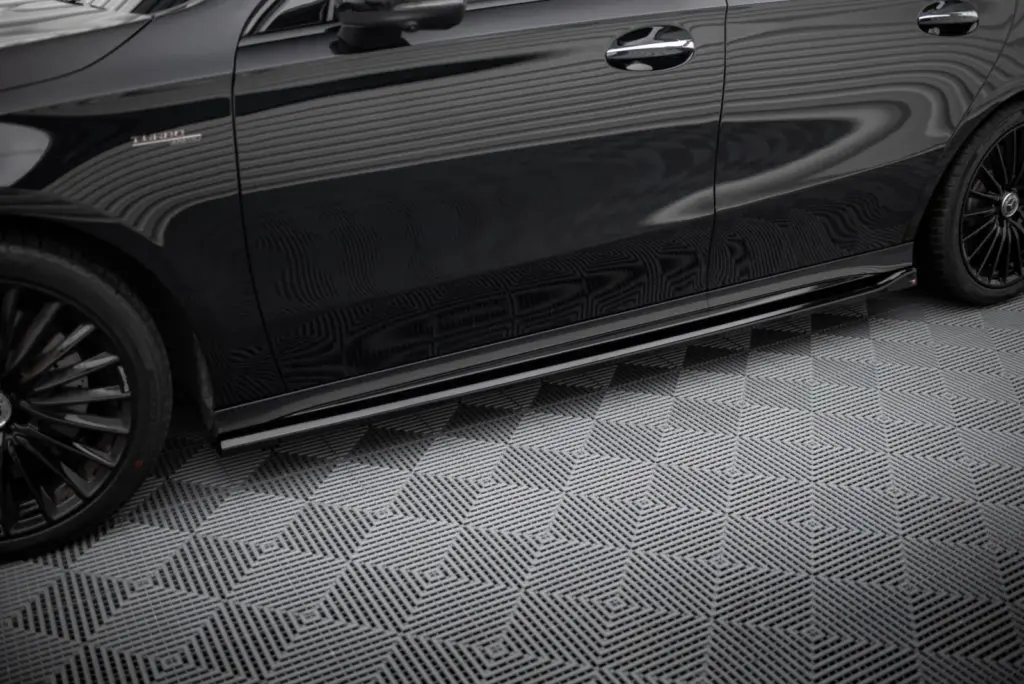 Side Skirts Diffusers compatible with Mercedes-AMG A35 / A AMG-Line W177 Facelift