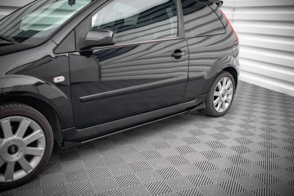 Side Skirts Diffusers Street Pro + Flaps compatible with Ford Fiesta ST Mk6