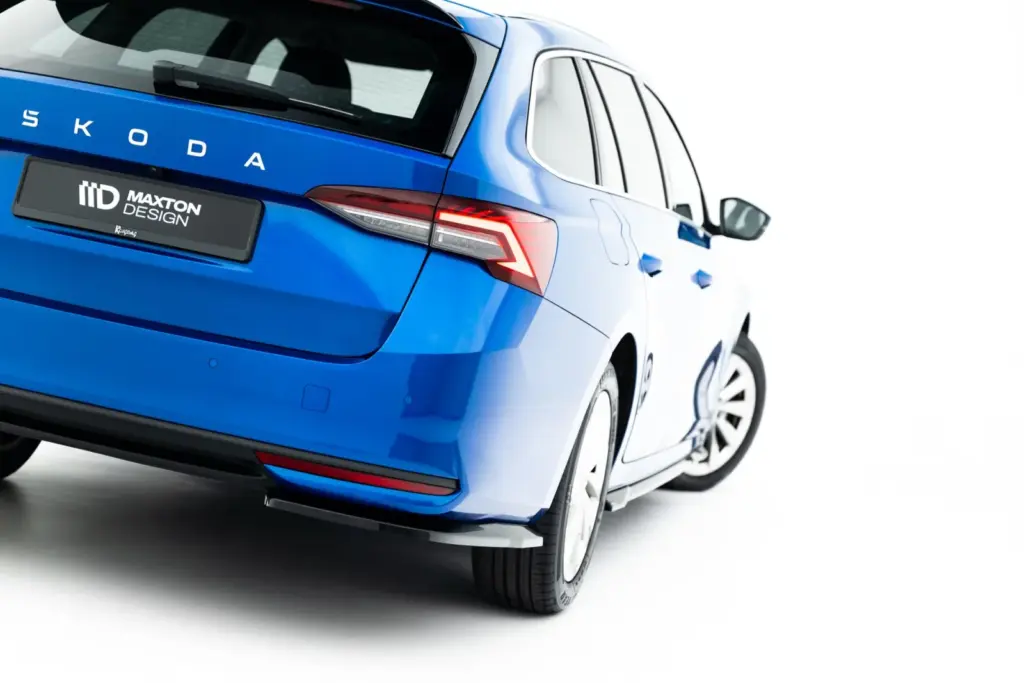 Rear Side Splitters compatible with Skoda Octavia Liftback / Combi Mk4 Facelift