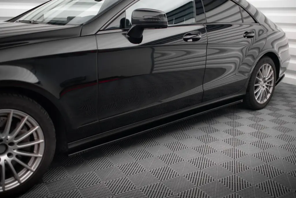 Side Skirts Diffusers V.2 compatible with Mercedes-Benz CLS C218 / C218 Facelift