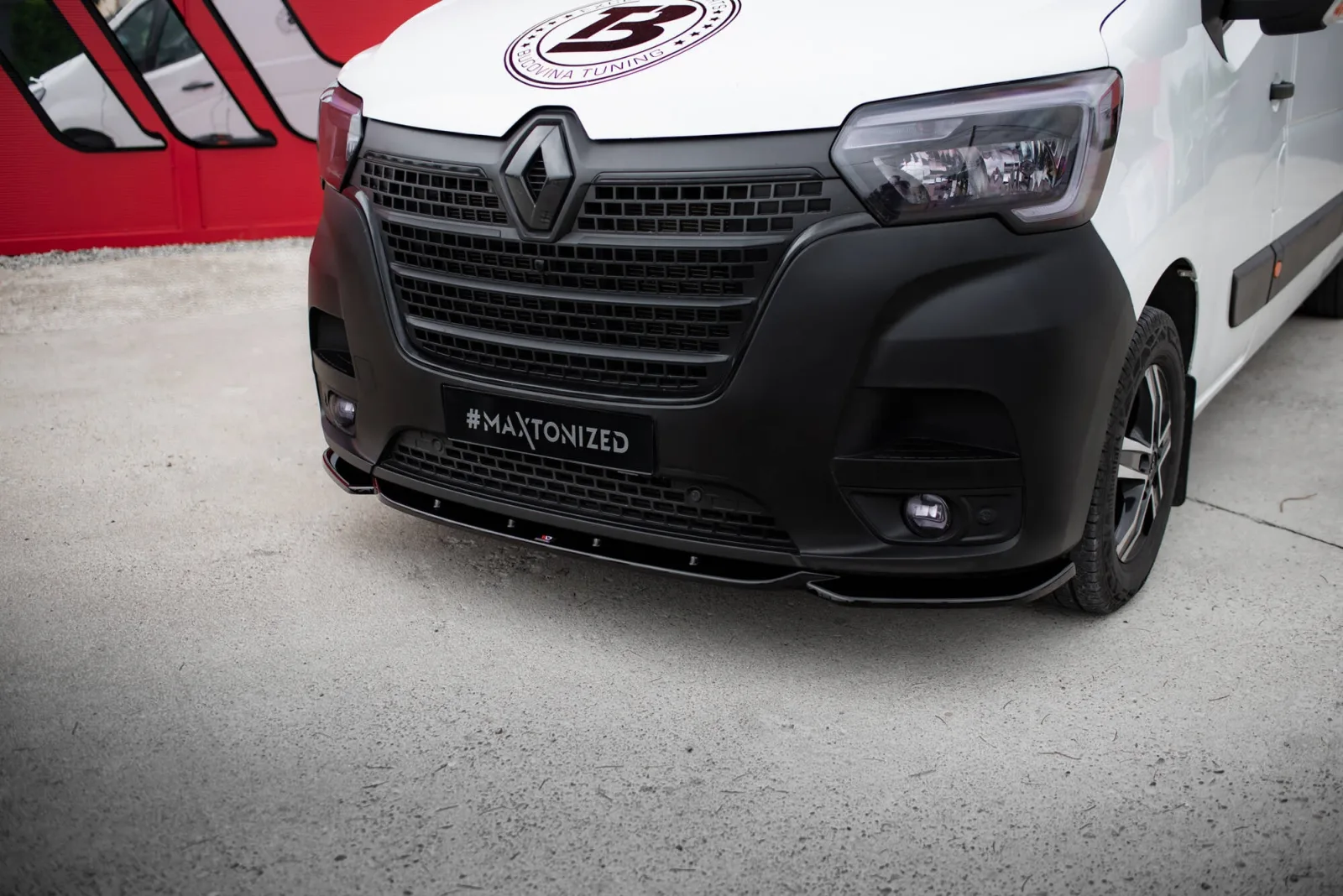 Front Splitter compatible with Renault Master Mk3 Facelift