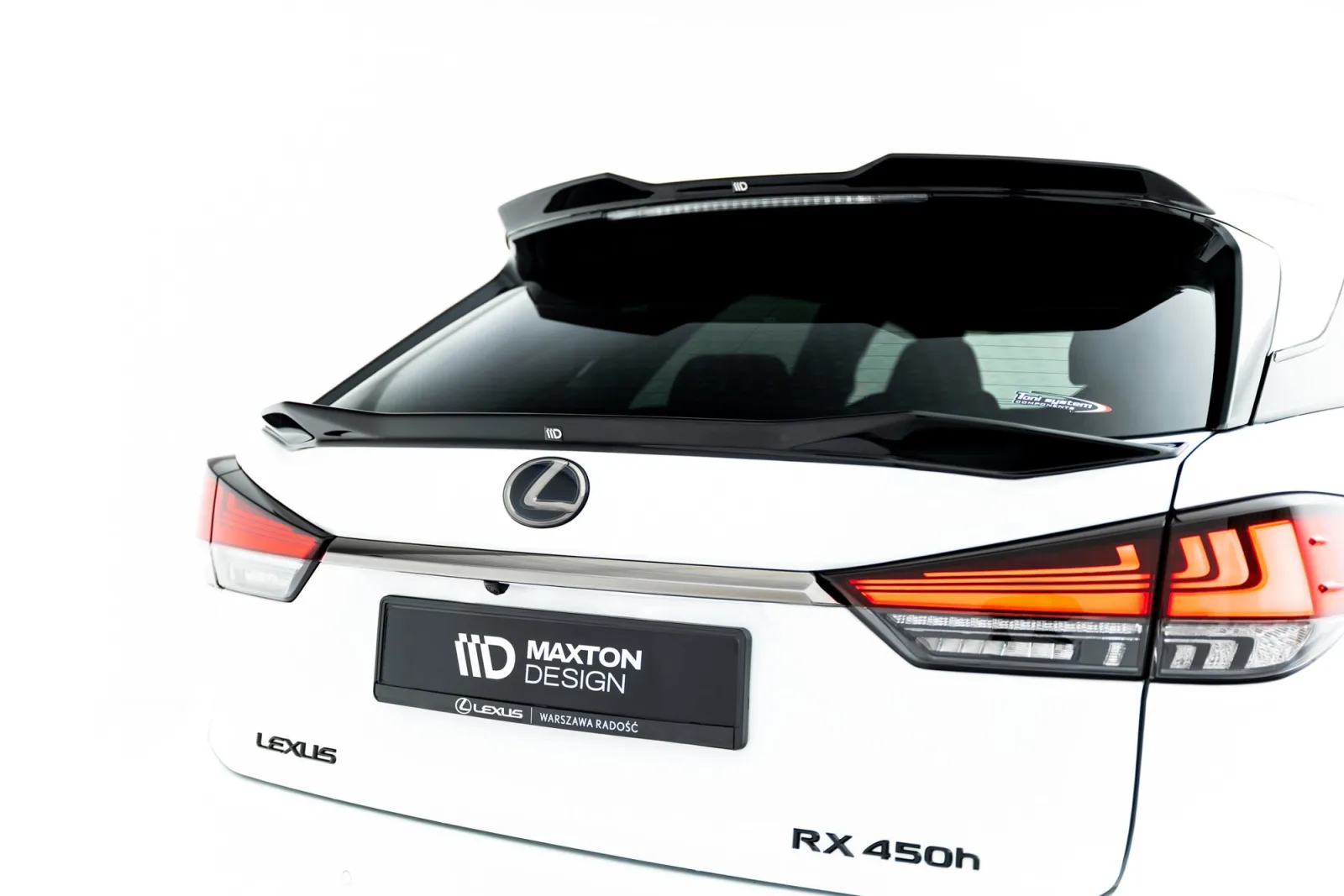 Lower Spoiler Extension 3D compatible with Lexus RX F-Sport Mk4 Facelift