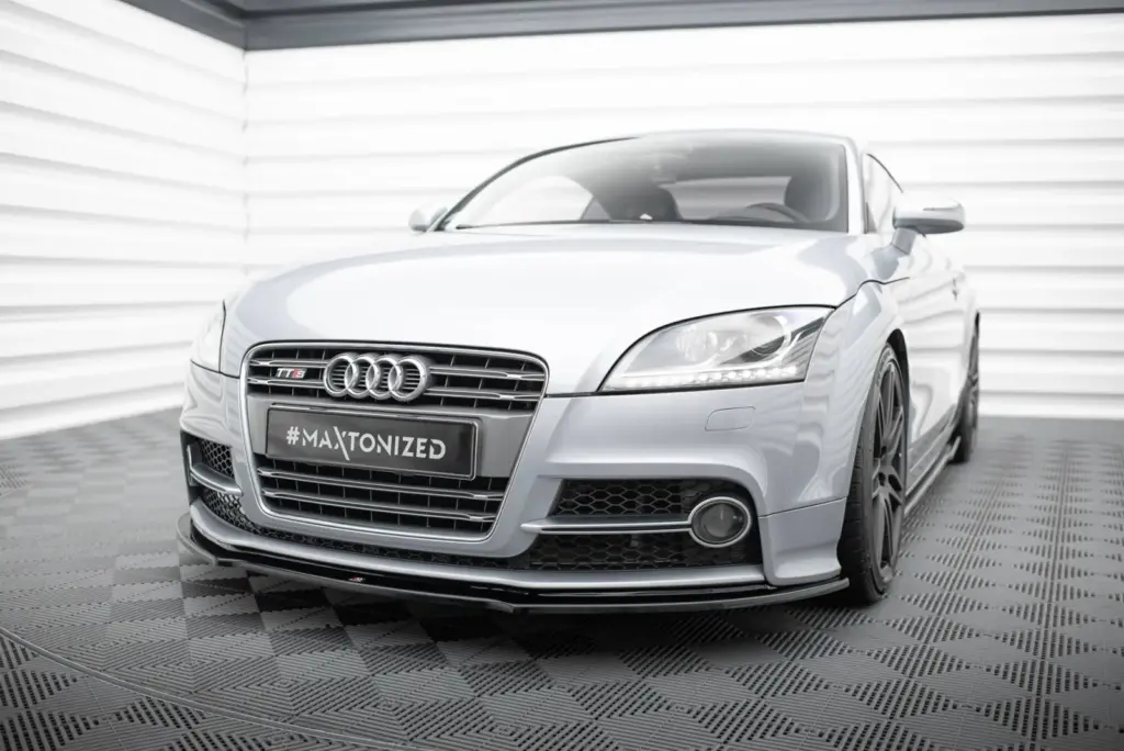 Front Splitter V.1 compatible with Audi TT S / TT S-Line 8J Facelift