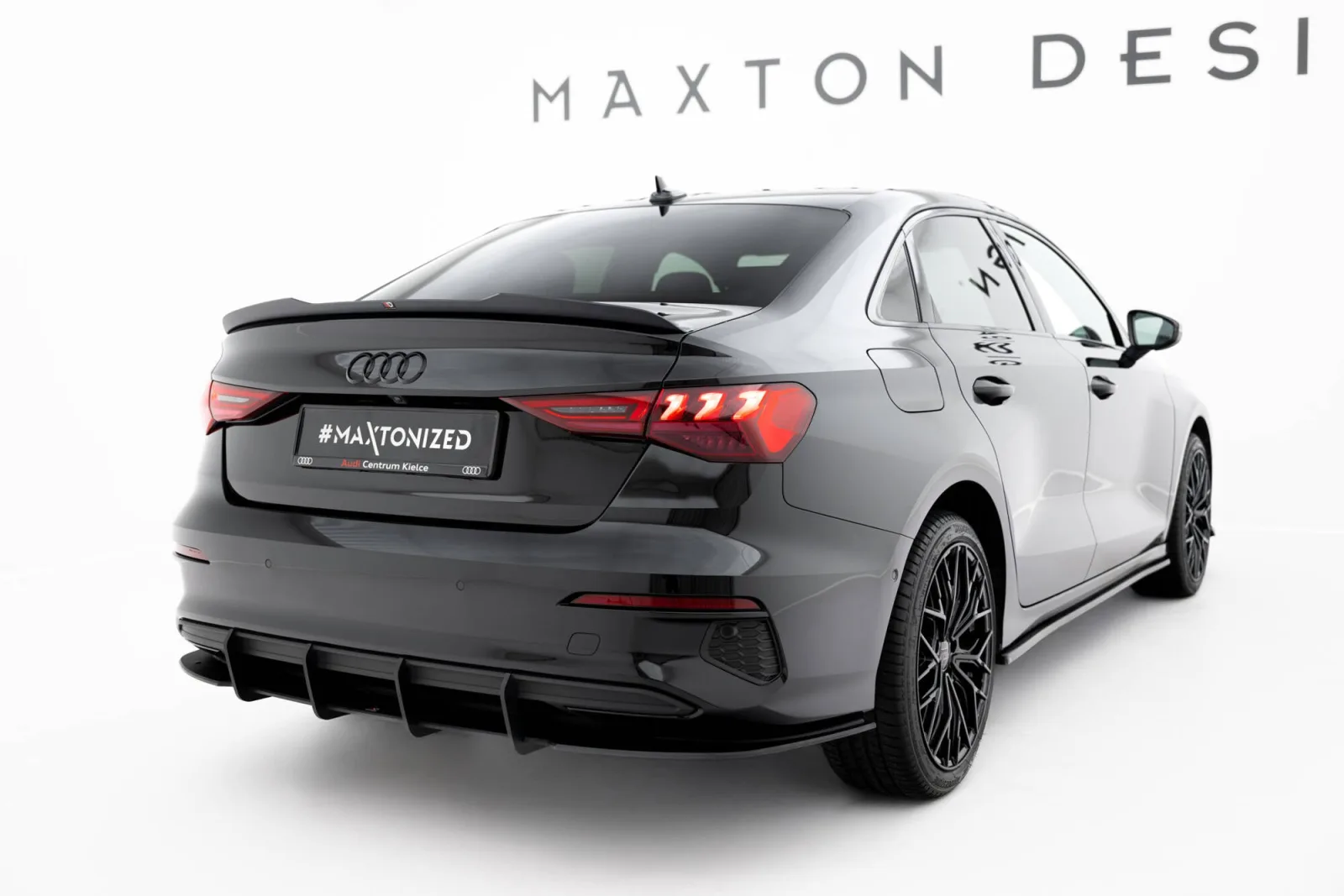 Rear Diffuser Street Pro compatible with Audi A3 Sedan 8Y