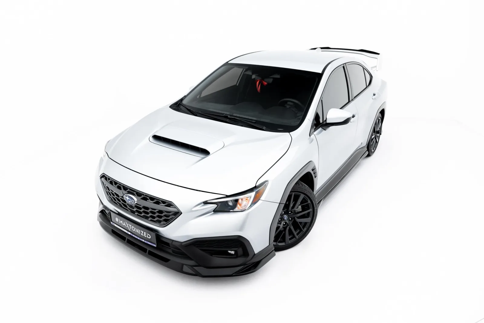 Front Splitter V.2 compatible with Subaru WRX STI Mk2
