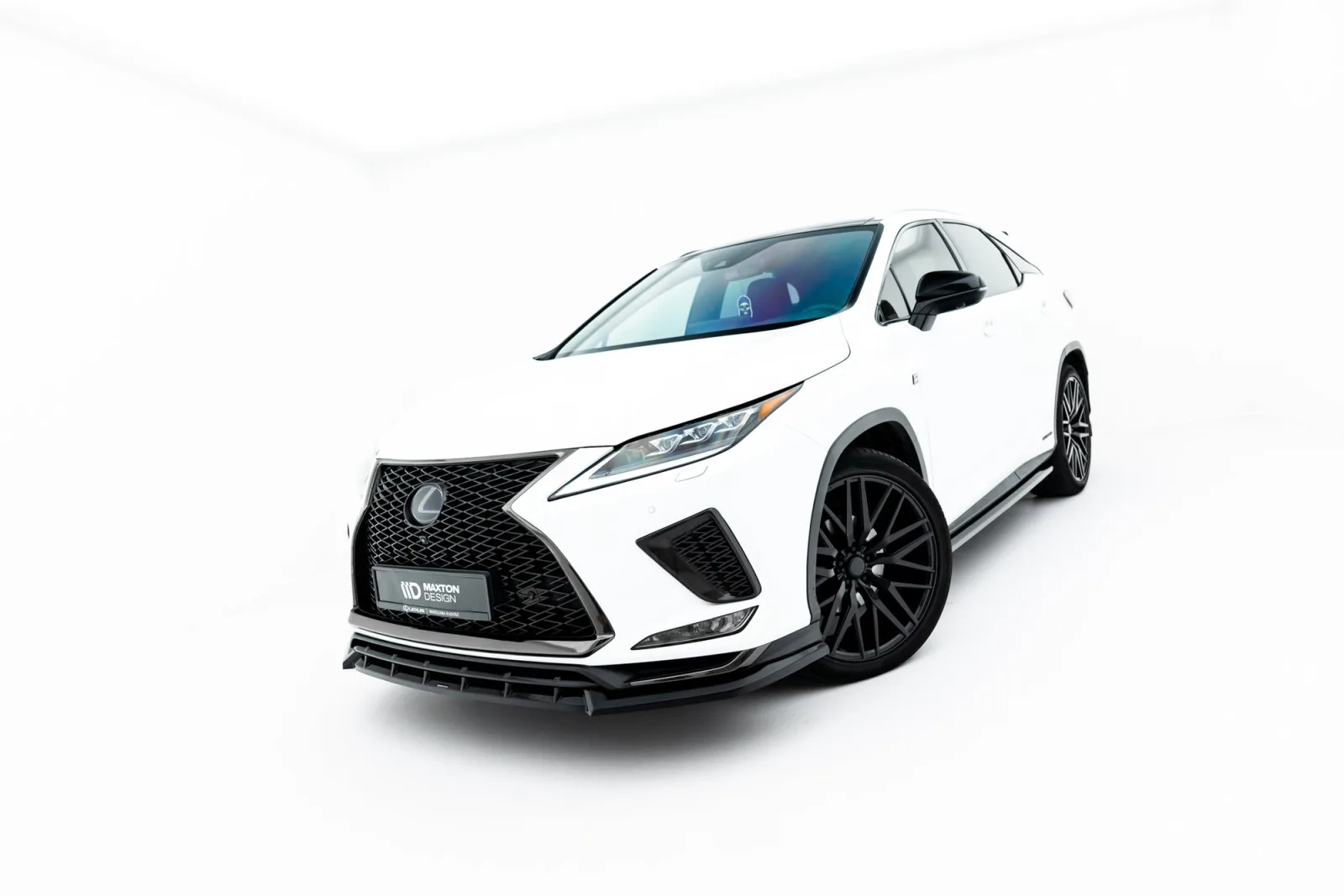 Front Splitter compatible with Lexus RX F-Sport Mk4 Facelift