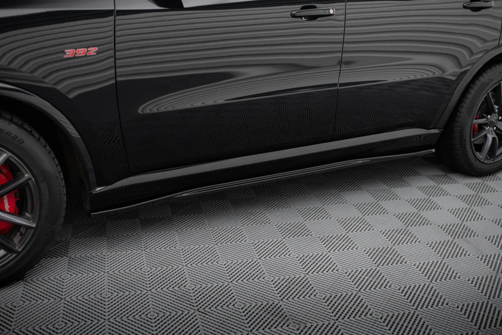 Side Skirts Diffusers compatible with Dodge Durango SRT Mk3