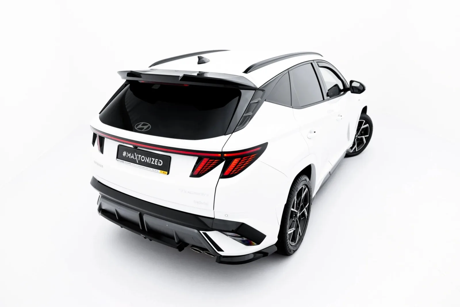 Spoiler Cap 3D compatible with Hyundai Tucson N-Line Mk4 Facelift