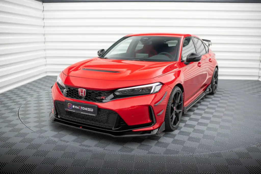 Front Splitter V.1 + Flaps compatible with Honda Civic Type-R Mk 11