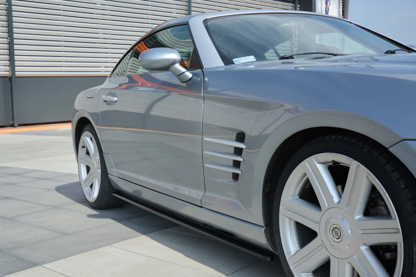 Side Skirts Diffusers compatible with CHRYSLER CROSSFIRE