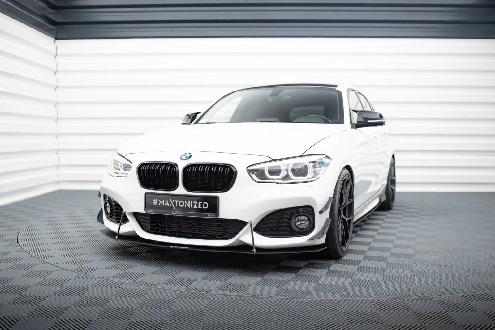 Front Splitter RACING V.1 compatible with BMW 1 F20/F21 M-Power FACELIFT