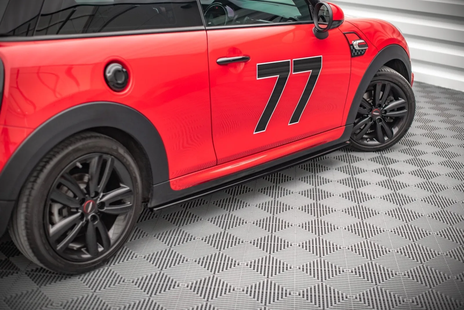 Side Skirts Diffusers compatible with Mini Cooper S John Cooper Works F56