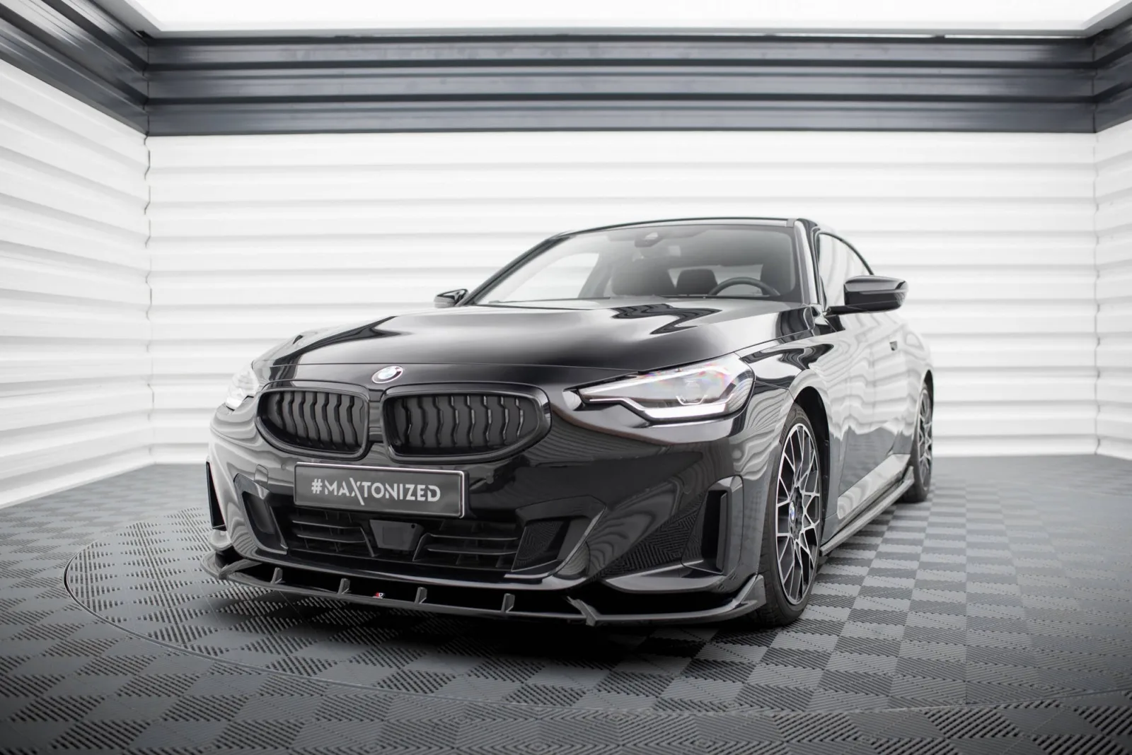 Front Splitter V.2 compatible with BMW 2 Coupe G42