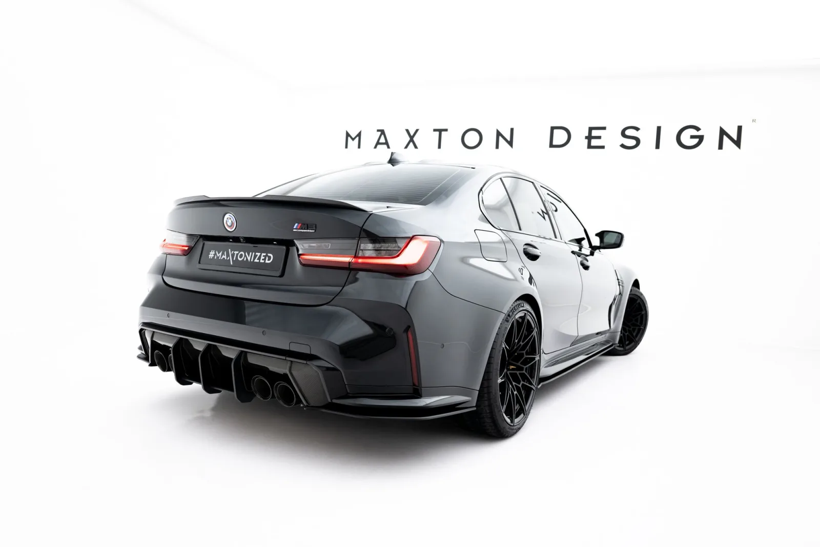 Rear Diffuser Street Pro compatible with BMW M4 G82