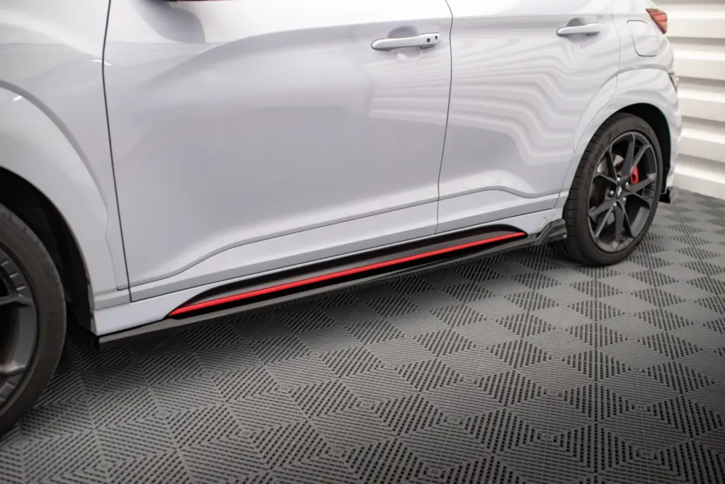 Side Skirts Diffusers V.2 compatible with Hyundai Kona N Mk1