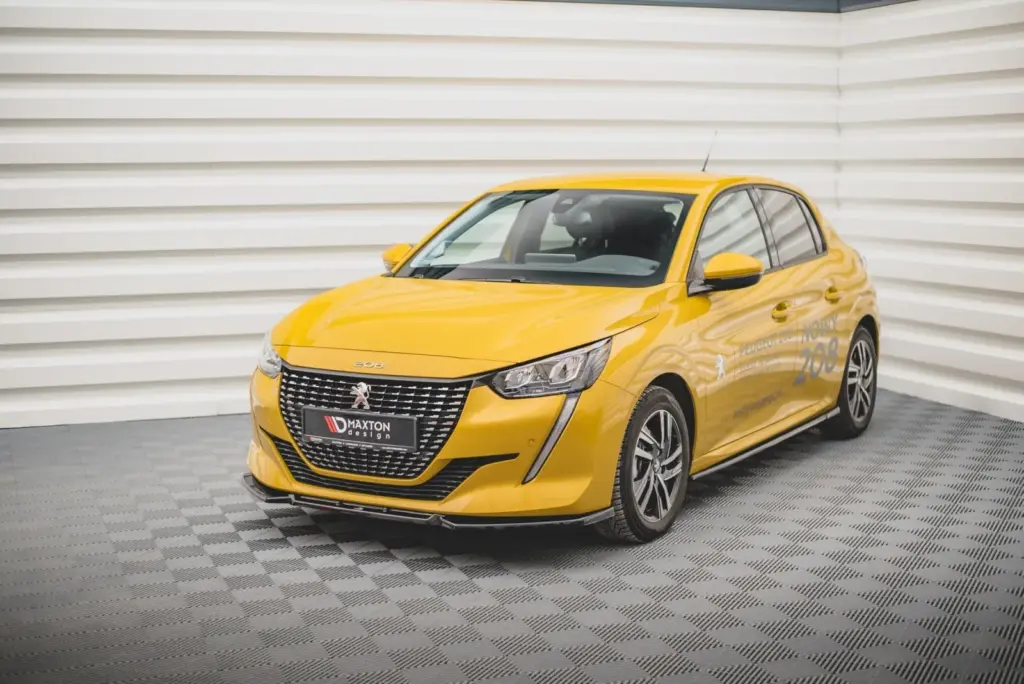 Front Splitter V.1 compatible with Peugeot 208 Mk2