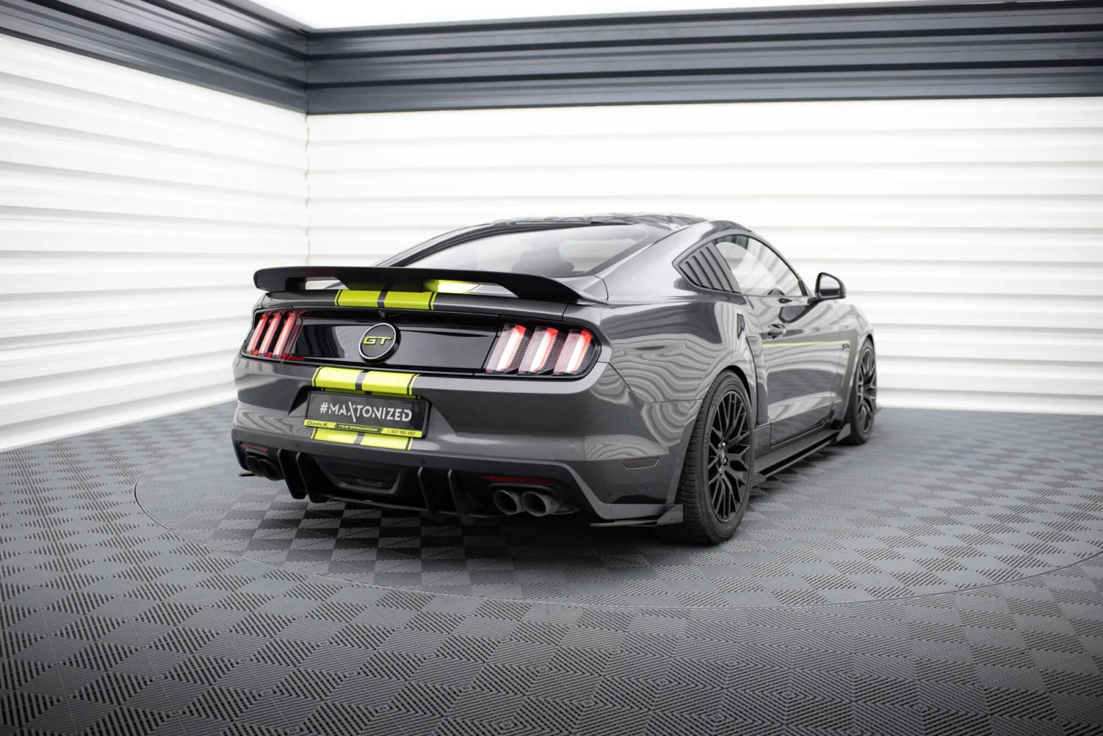 Rear Diffuser Street Pro compatible with Ford Mustang GT Mk6 Roush Performance