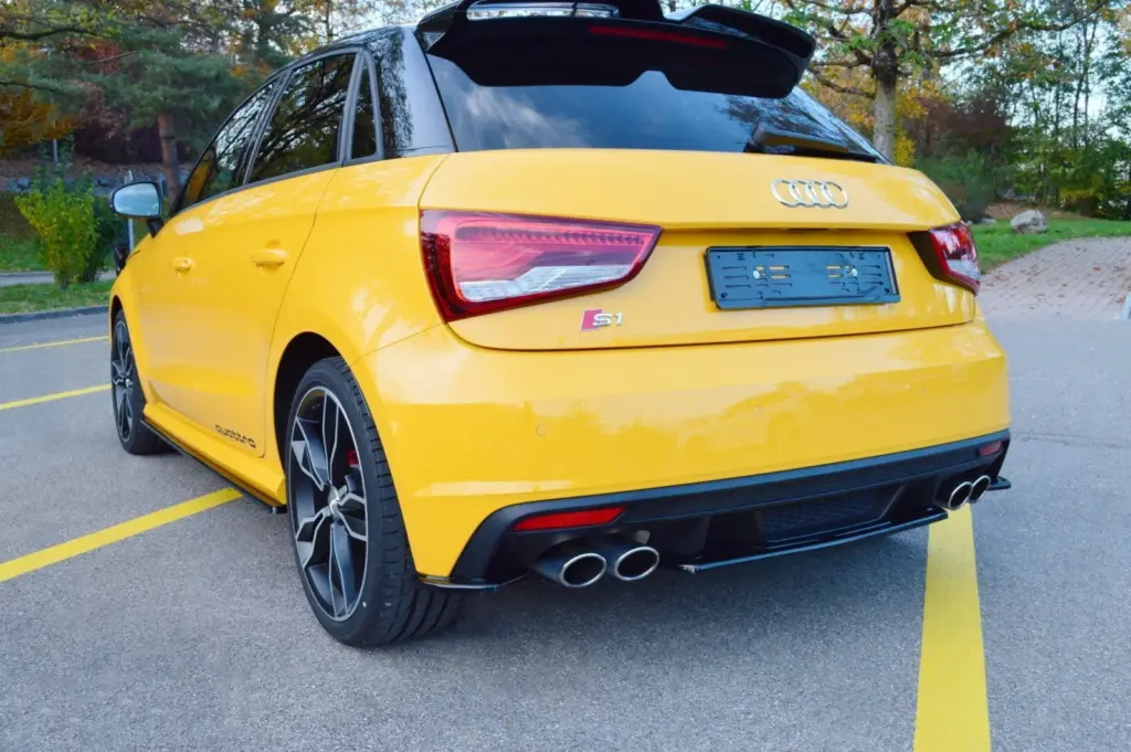 Rear Side Splitters compatible with Audi S1 8X