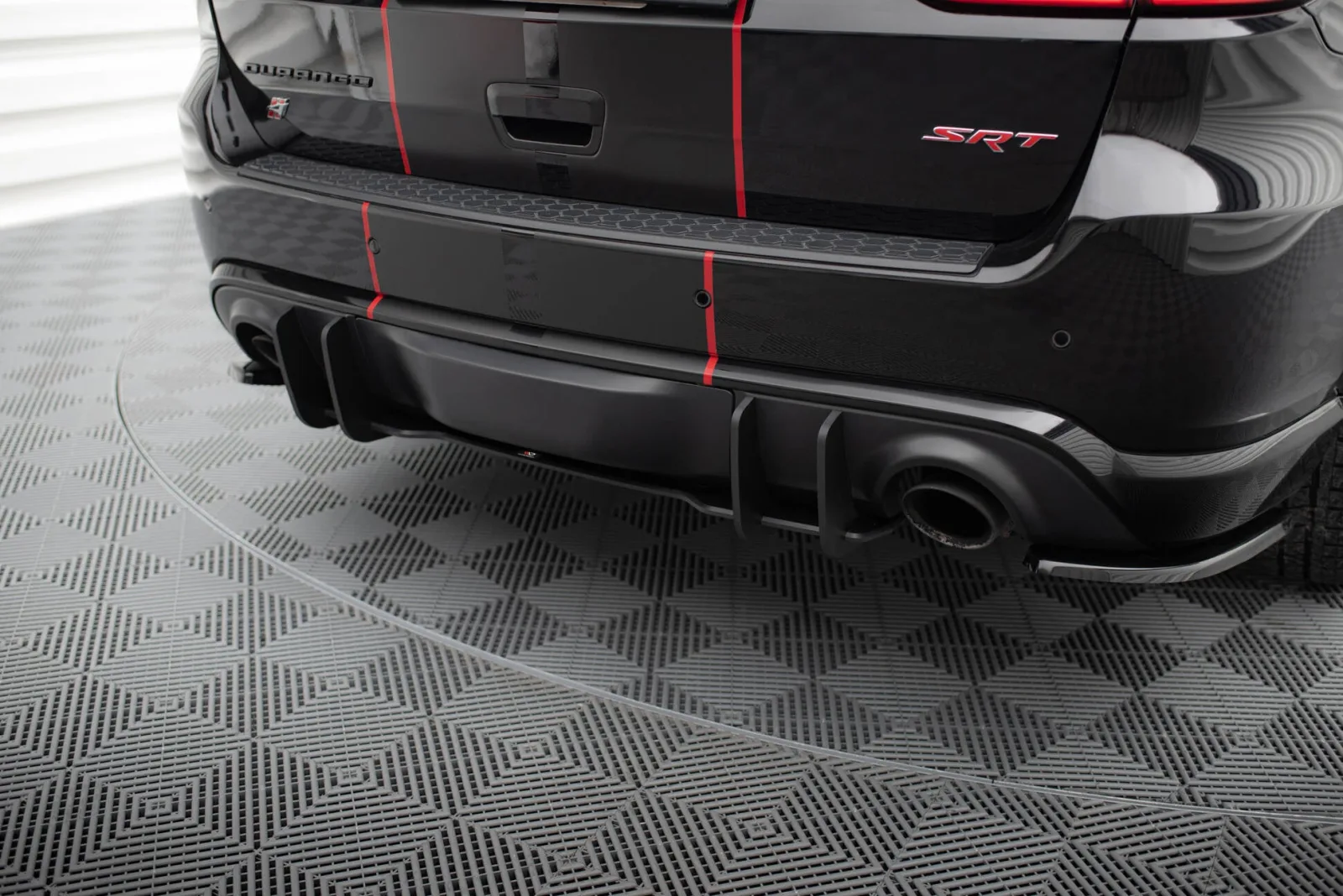 Rear Diffuser Street Pro compatible with Dodge Durango SRT Mk3
