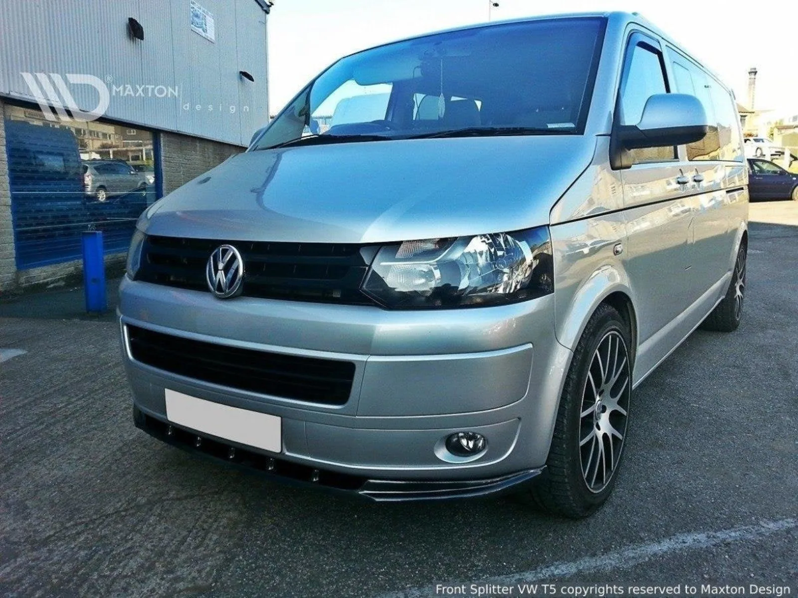 Front Splitter compatible with VW T5 Facelift