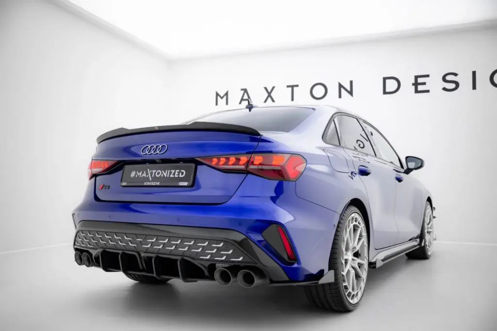 Rear Diffuser Street Pro compatible with Audi S3 Sedan 8Y Facelift