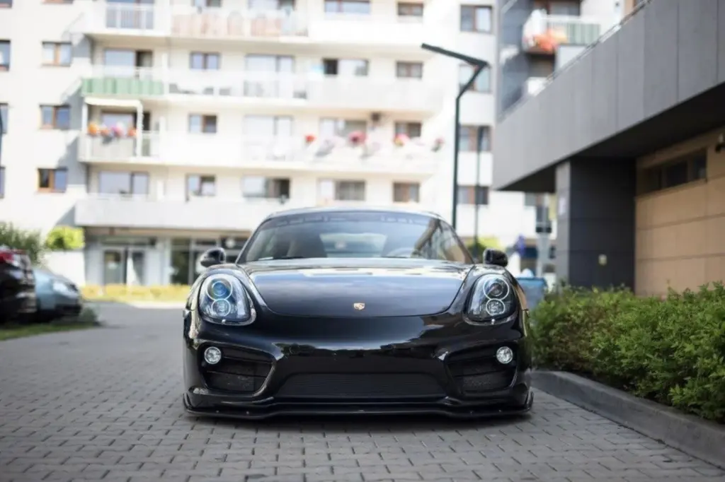 Front Splitter V.1 compatible with Porsche Cayman MK2 981C