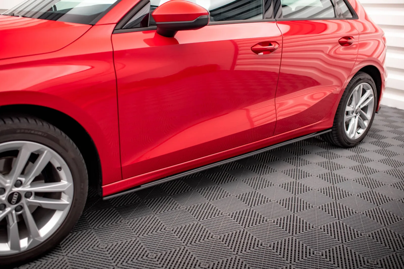 Side Skirts Diffusers Street Pro compatible with Audi A3 8Y