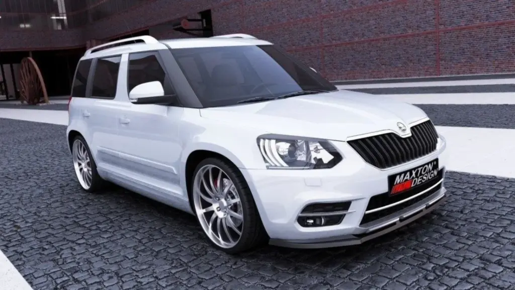 Front Splitter compatible with Skoda Yeti City Facelift Model