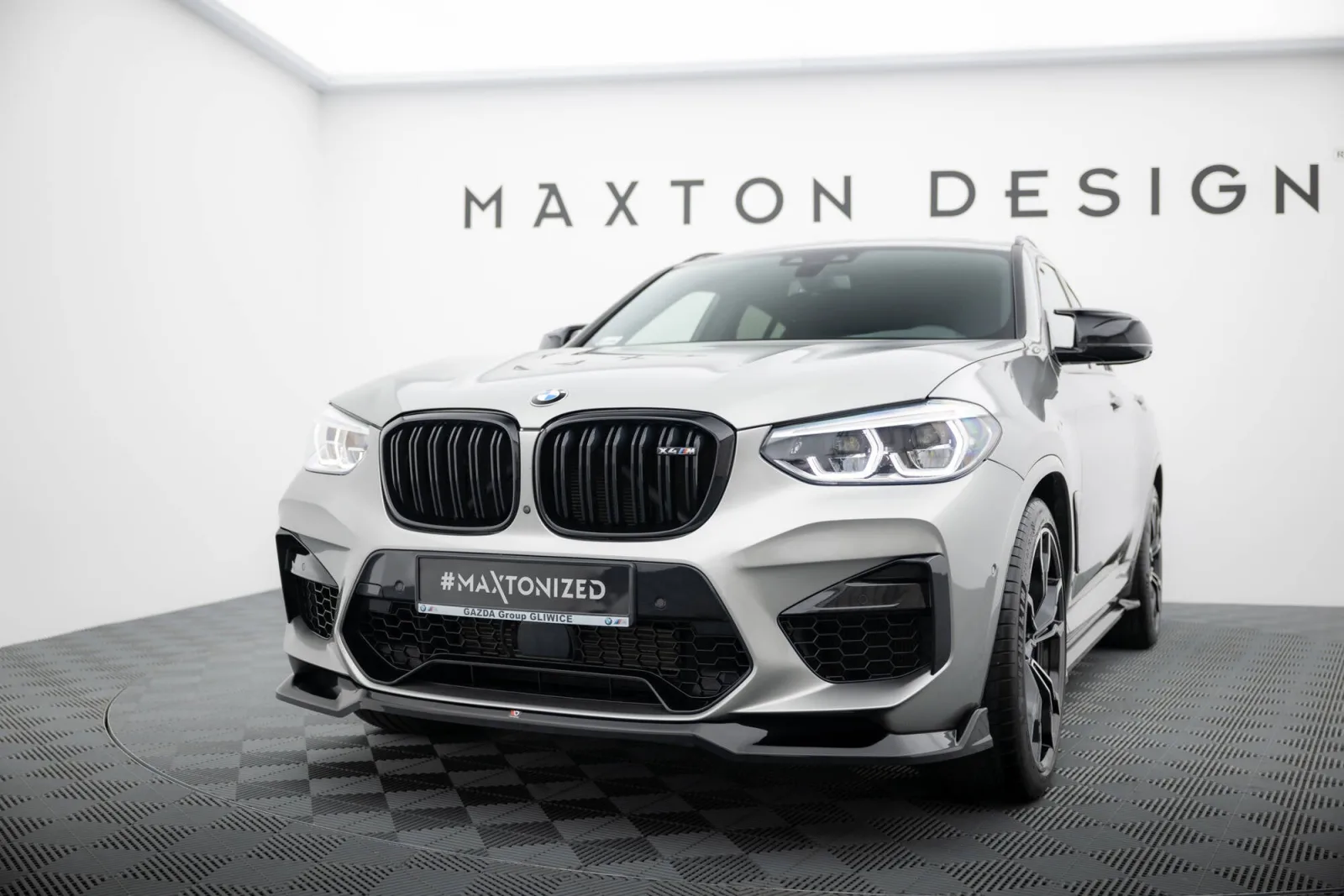 Front Splitter V.2 compatible with BMW X4 M F98