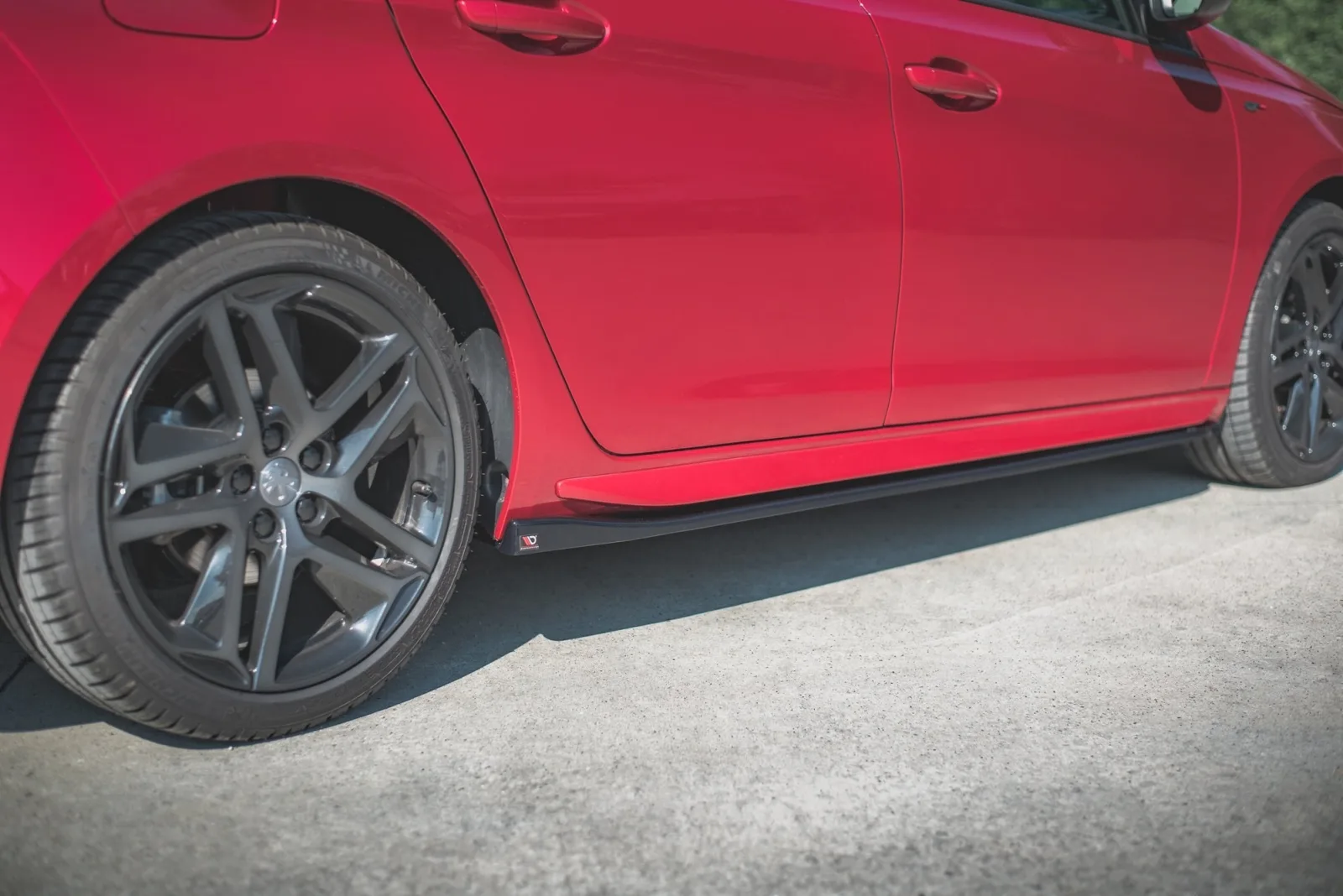 Side Skirts Diffusers compatible with Peugeot 308 GT Mk2 Facelift