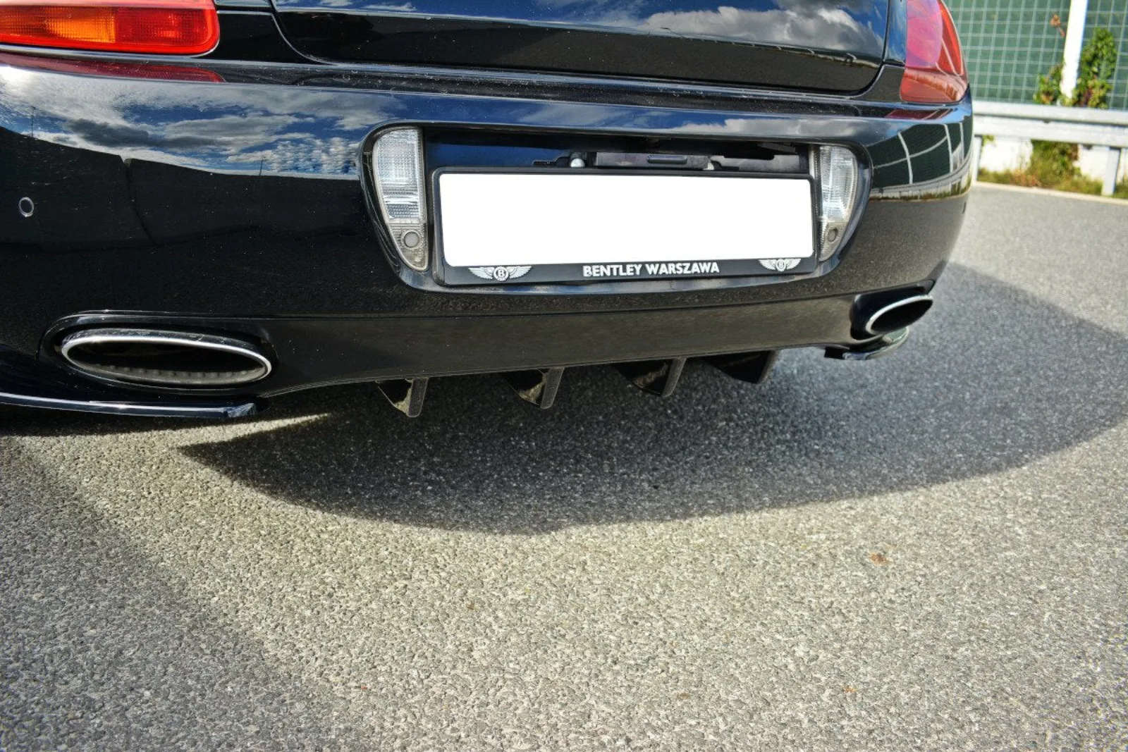 Rear Valance Central compatible with BENTLEY CONTINENTAL GT